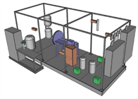 سیستم جذب کربن ماژولار OEM برای صنعت شیمیایی حفاظت از محیط زیست